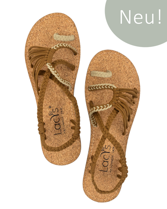 Sandale Caramel
