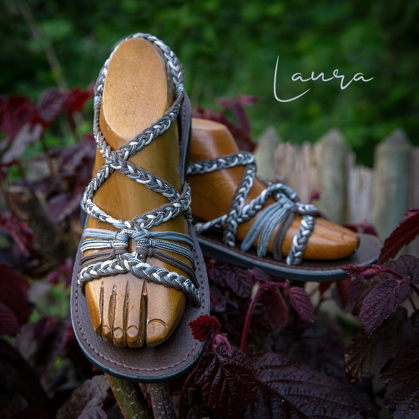 handgemachte Lacys sandalen fair laura