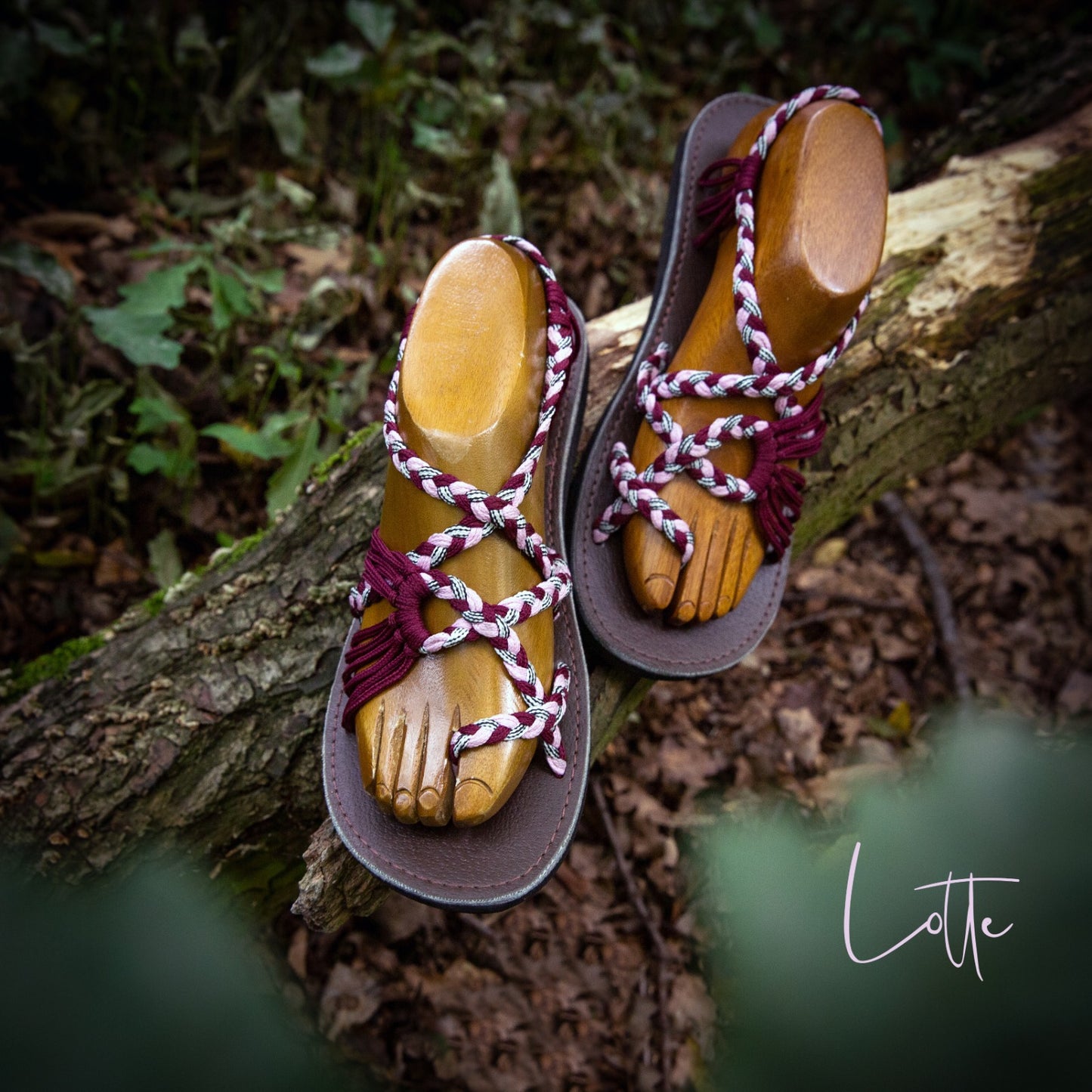 handgemachte Lacys sandalen fair